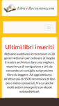 Mobile Screenshot of librierecensioni.com